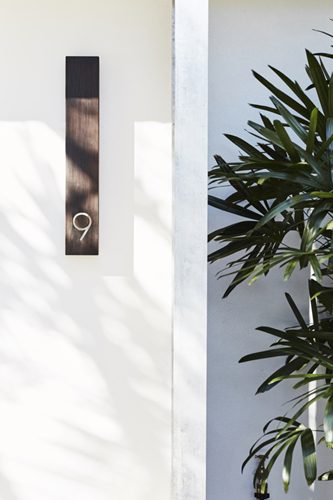Entrance details in The Bower Suites, The Bower Byron Bay