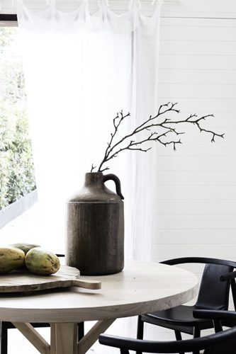 Dining table in The Bower Barn, The Bower Byron Bay